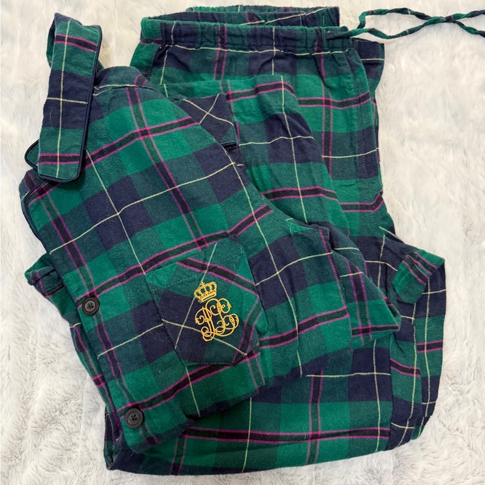 Ralph Lauren Plaid Pajama Set